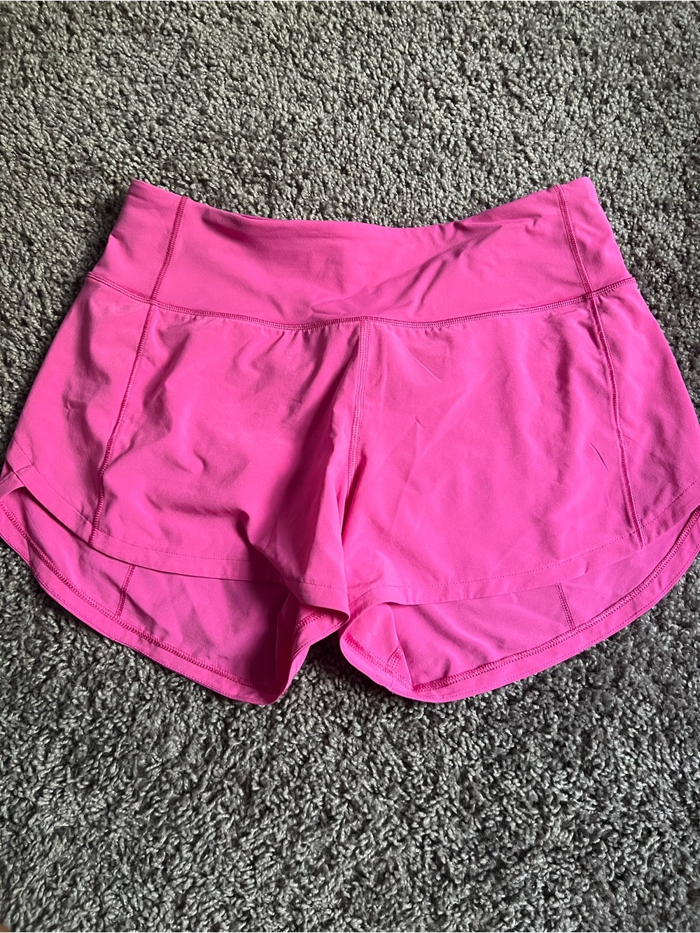 lululemon athletica Bright Pink Women’s Running Shorts